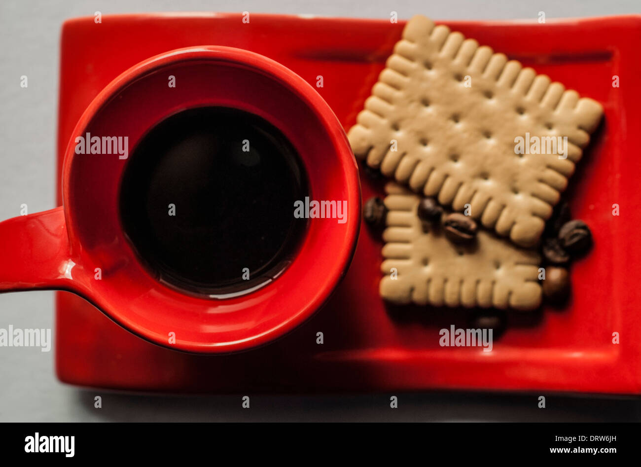 red cup coffie cafe cookie white relax decor home free freedom Stock Photo