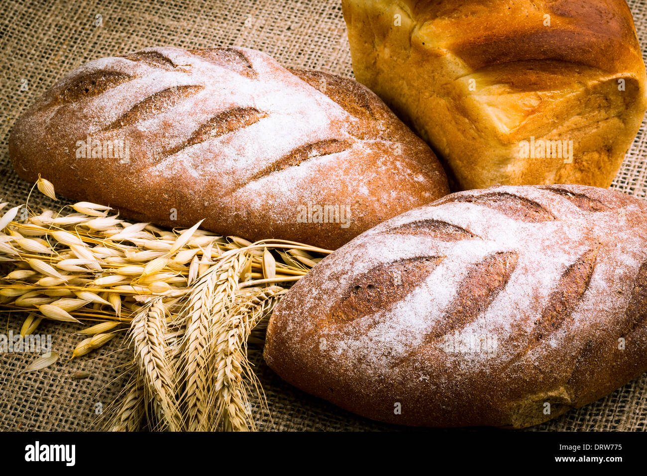 background from fresh white bread Stock Photo - Alamy