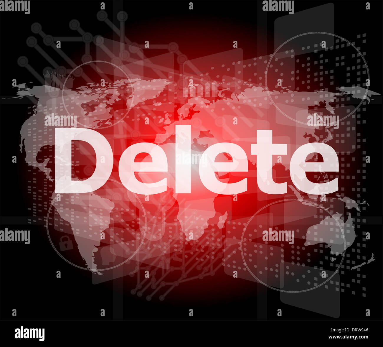 Delete on click. Delete on click