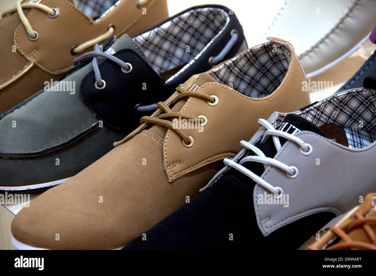 Men's casual shoes Stock Photo - Alamy