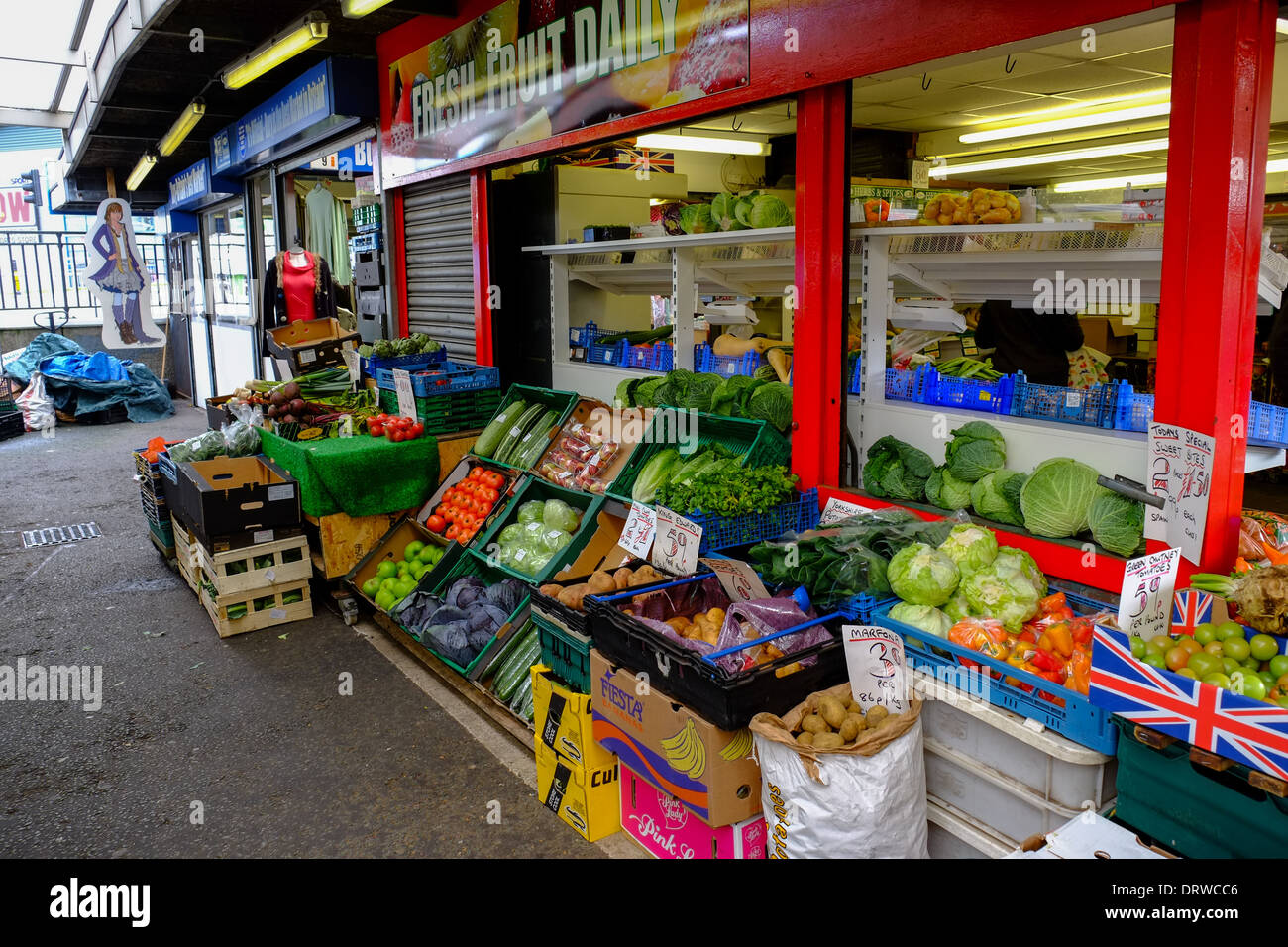 Bury Market Lancashire/Greater Manchester England UK. Stock Photo