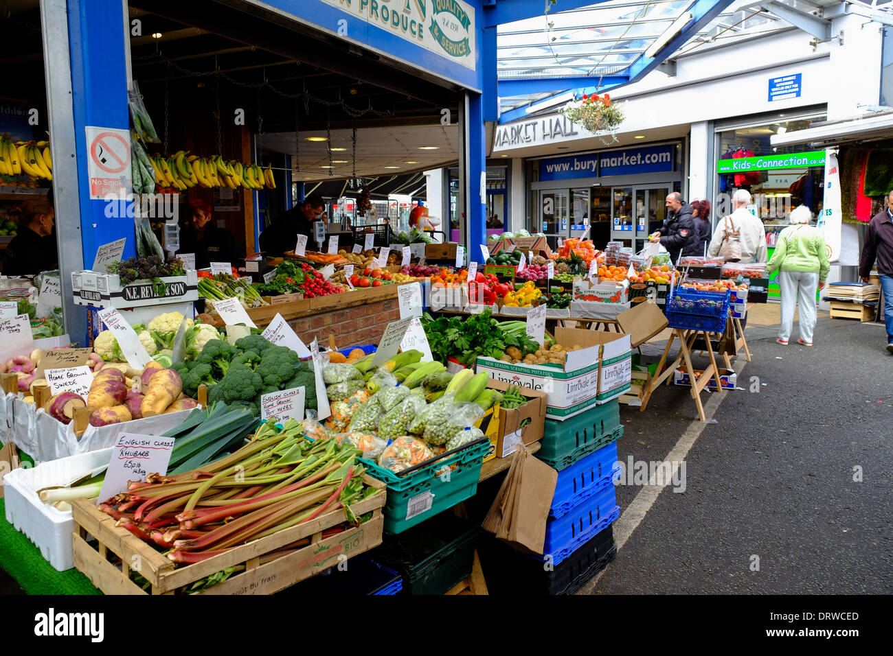 Bury Market Lancashire/Greater Manchester England UK Stock Photo Alamy