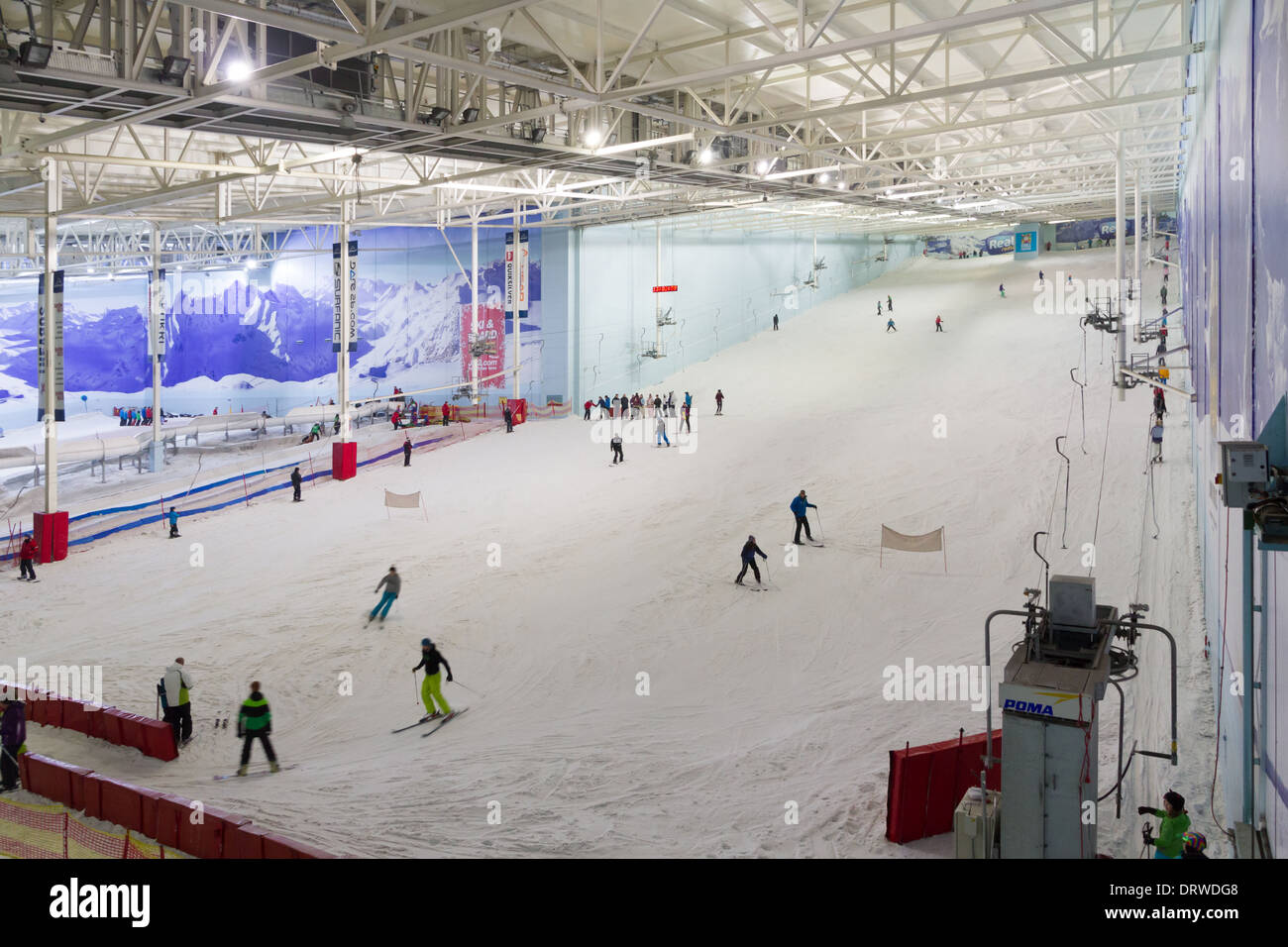 Chill Factor indoor ski centre in Manchester Stock Photo 66327640 Alamy