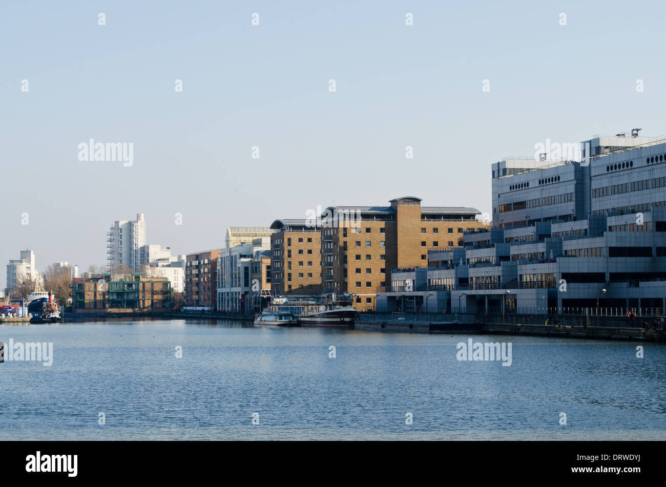 Buildings in Canary Wharf, London Stock Photo - Alamy