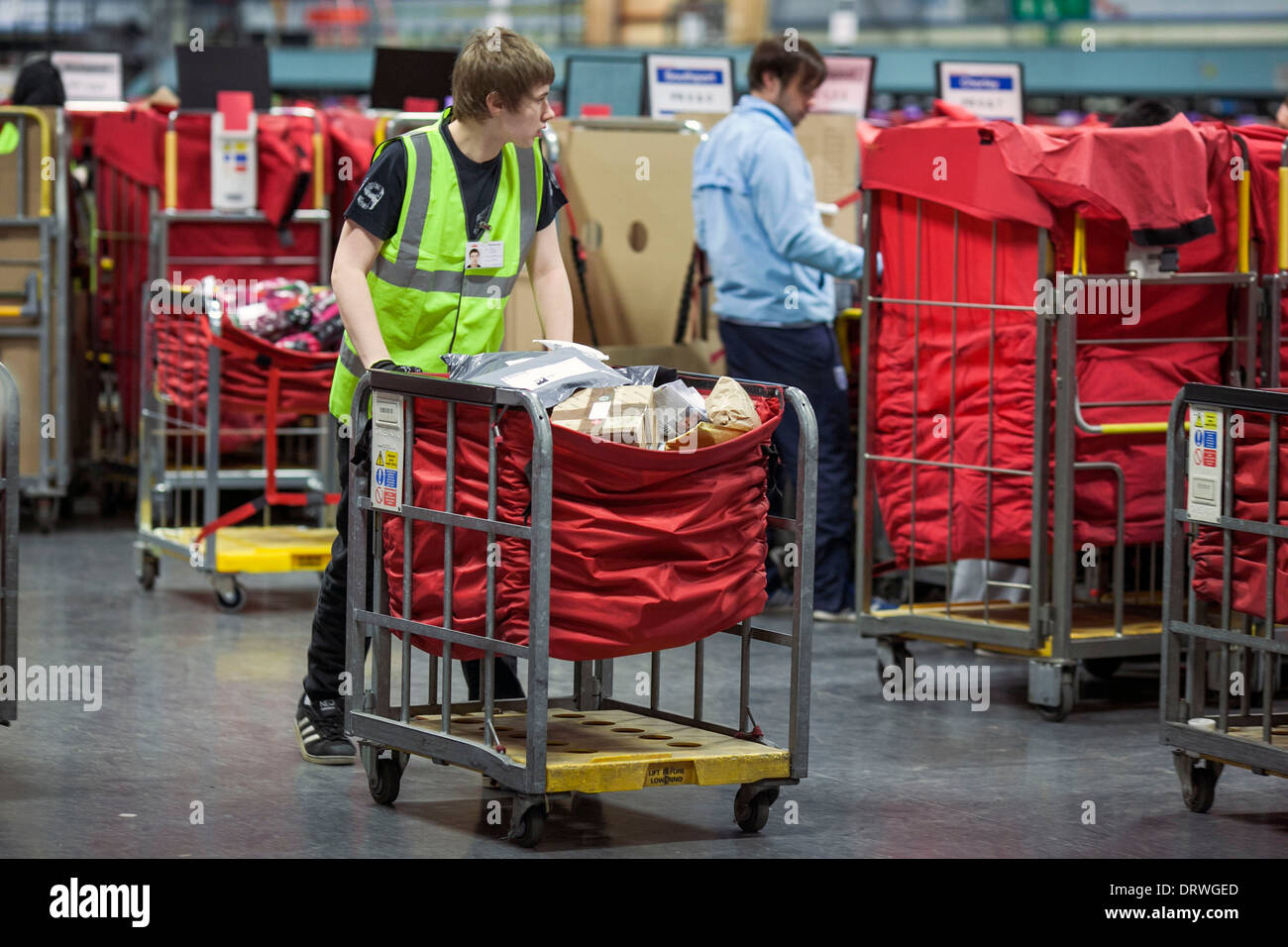 Postal sorting office hires stock photography and images Alamy