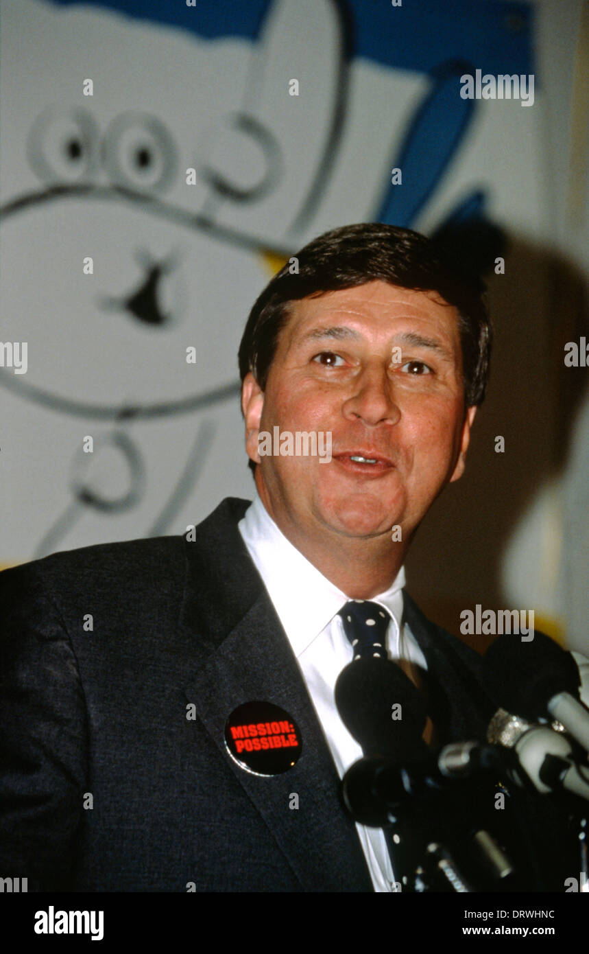 Lewis Jordan, president of Valujet airlines October 1, 1996 in Washington, DC. Stock Photo