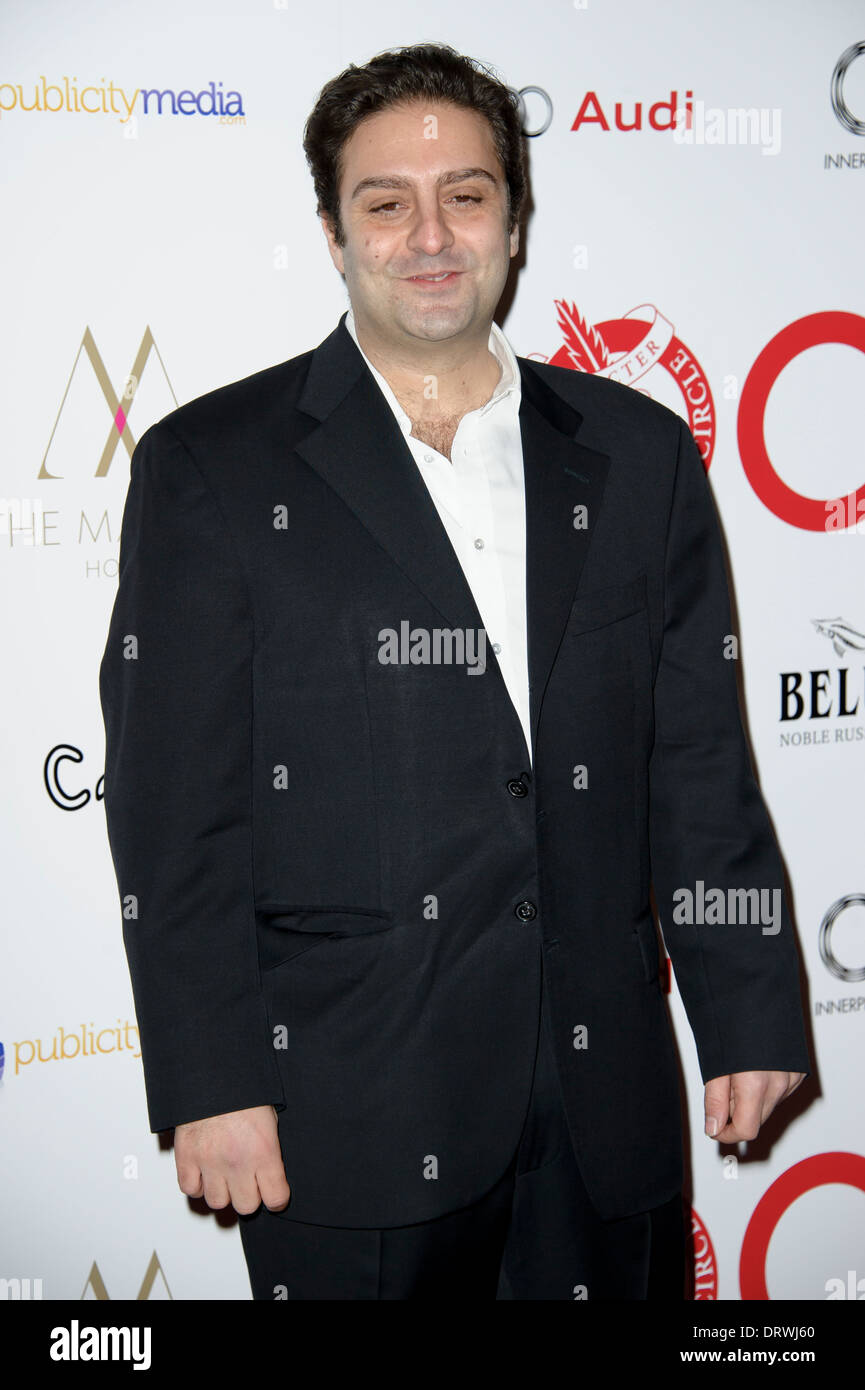 Marcus Markow arrives for The London Critics Circle Awards, in London ...