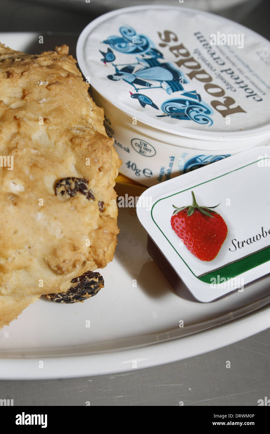 image of afternoon tea plate for Cafe Living Stock Photo Alamy