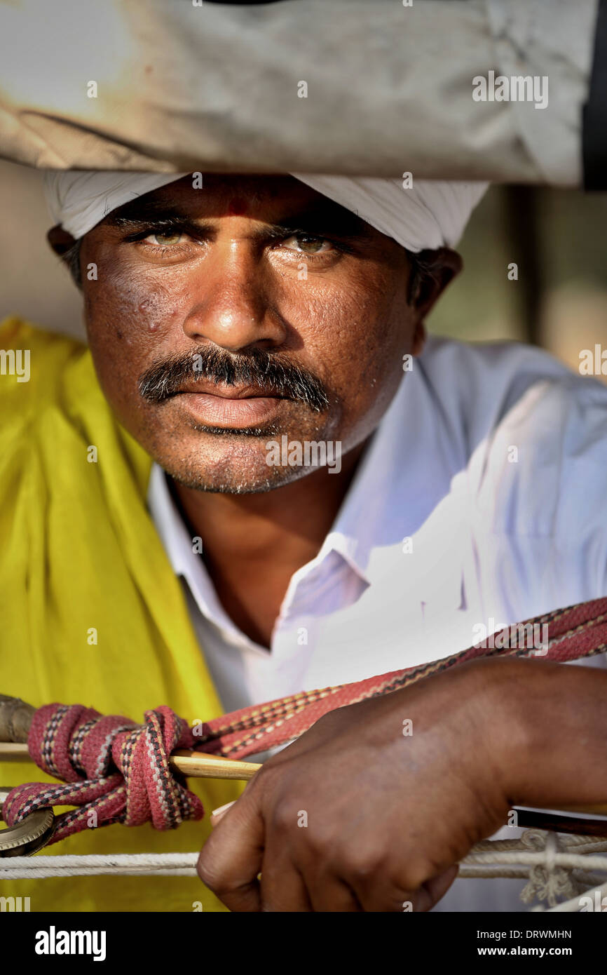 Indian man South India Stock Photo