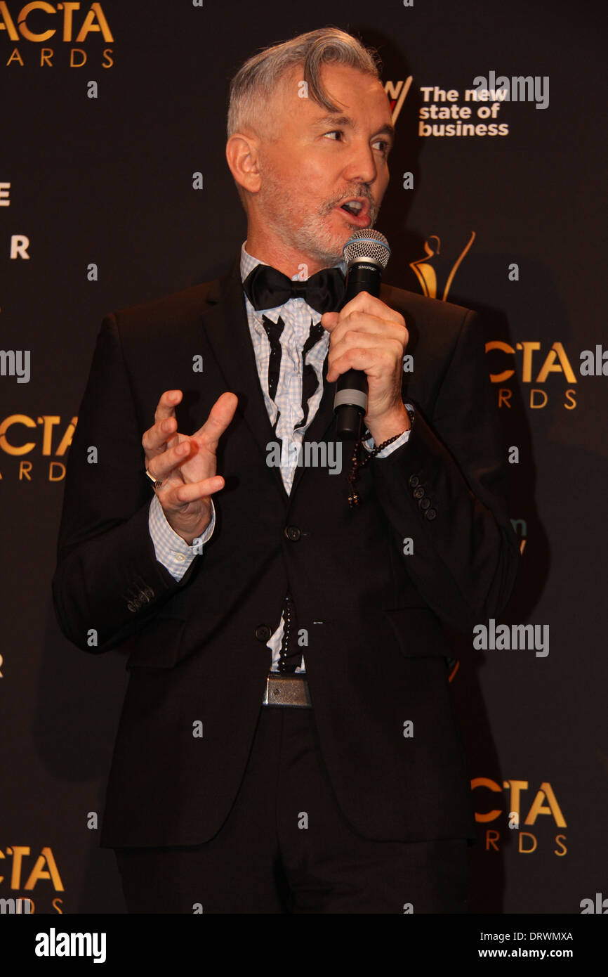 3rd annual AACTA Award winners 2014: AACTA Award for Best Film: The Great Gatsby. Pictured is Baz Luhrmann. Stock Photo