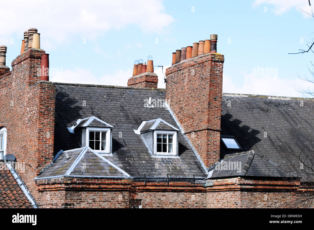 Old rooftops in York, UK Stock Photo - Alamy