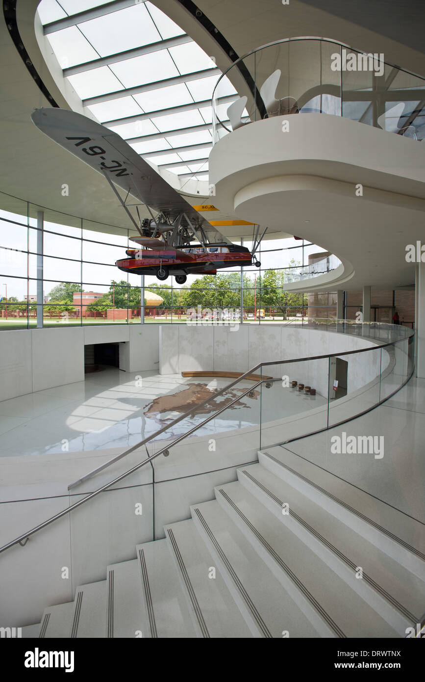 Fortaleza Hall, Johnson Wax Campus, Racine, United States, Architect: Foster + Partners, 2010. Stock Photo