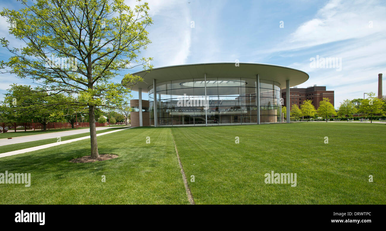 Fortaleza Hall, Johnson Wax Campus, Racine, United States, Architect: Foster + Partners, 2010. Stock Photo