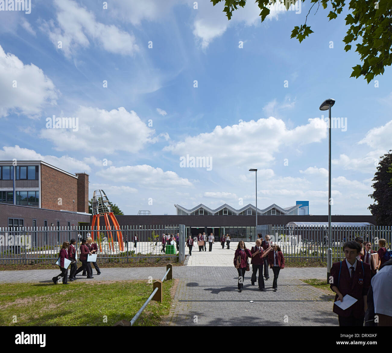 Wednesfield School, Wolverhampton, United Kingdom. Architect Capita