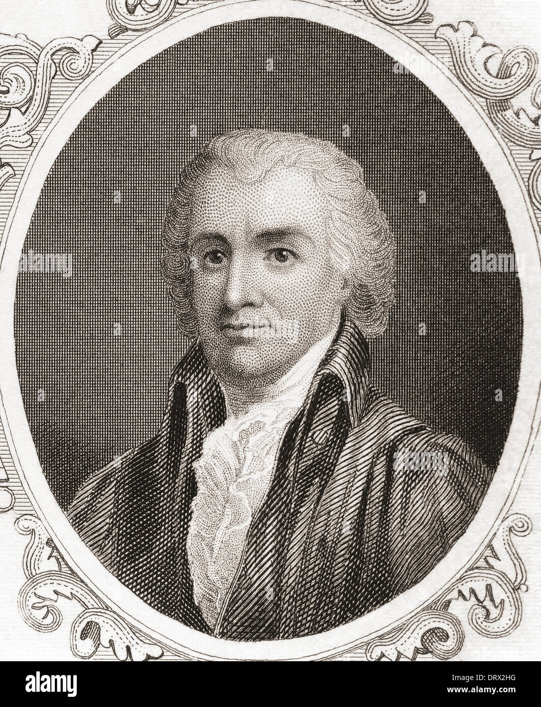 Oliver Ellsworth, 1745 1807. American lawyer and politician, a drafter