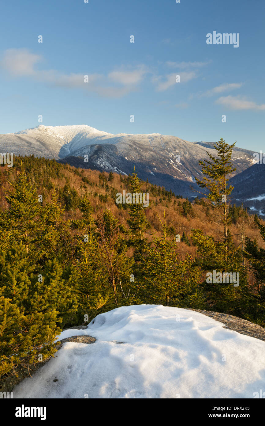 Franconia Notch State Park from Bald Mountain in the White Mountains