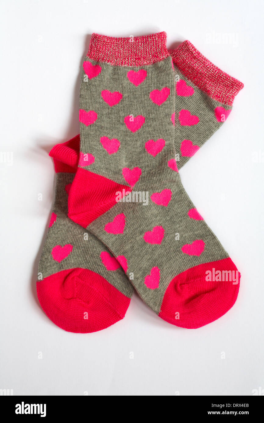 Pink socks cut out hi-res stock photography and images - Alamy