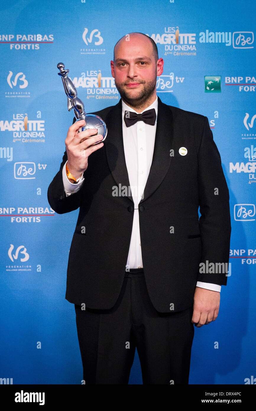 Brussels, Belgium. 1st Feb, 2014. Achille Ridalfi, best male debut at ...