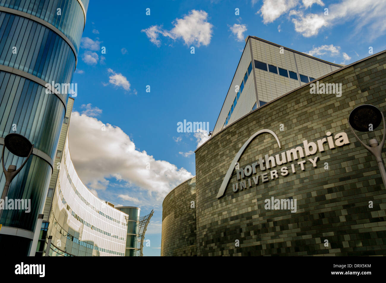 School of Design Building, Northumbria University, Newcastle Upon Tyne, UK. Stock Photo