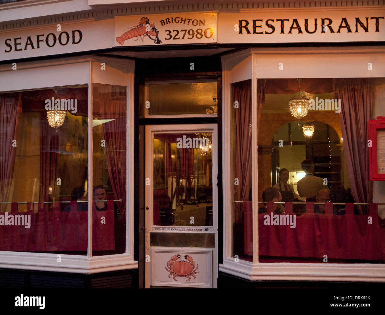 English's Seafood Restaurant in the Lanes in Brighton Stock Photo Alamy