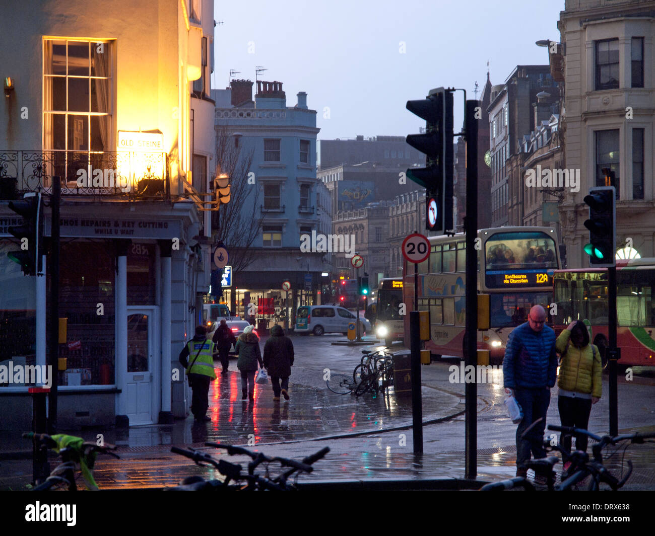 Wet night in hi-res stock photography and images - Alamy