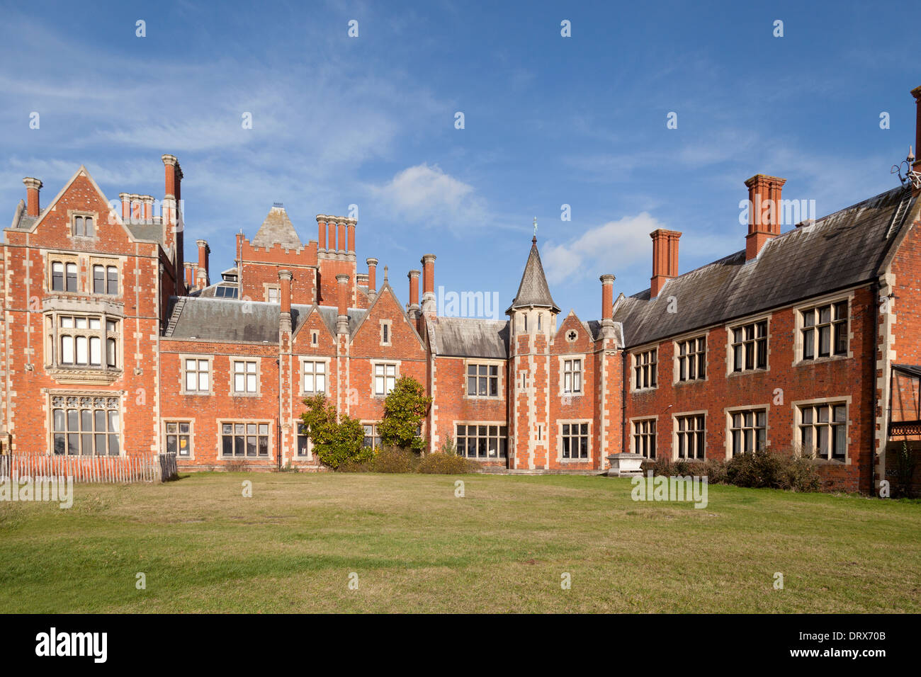 Taplow Court, a large Victorian house; Taplow, Buckinghamshire Stock