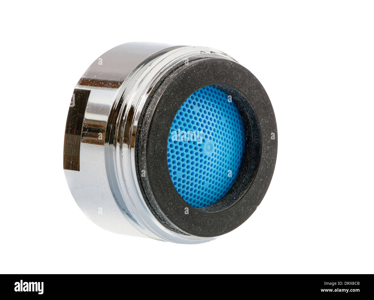 Isolated faucet aerator for saving water Stock Photo Alamy