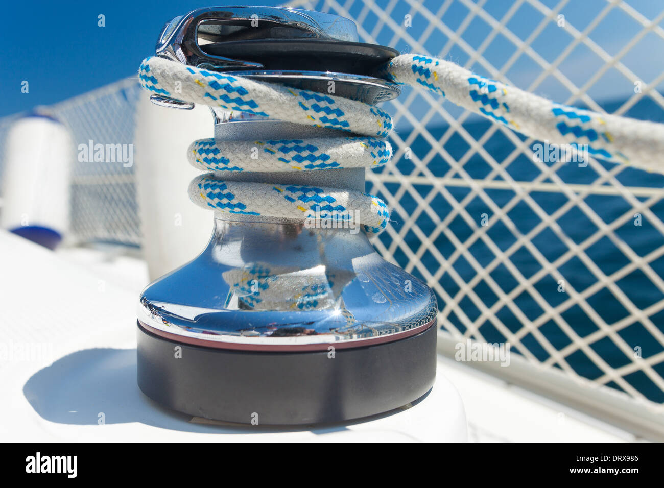 Boat rope holder hires stock photography and images Alamy