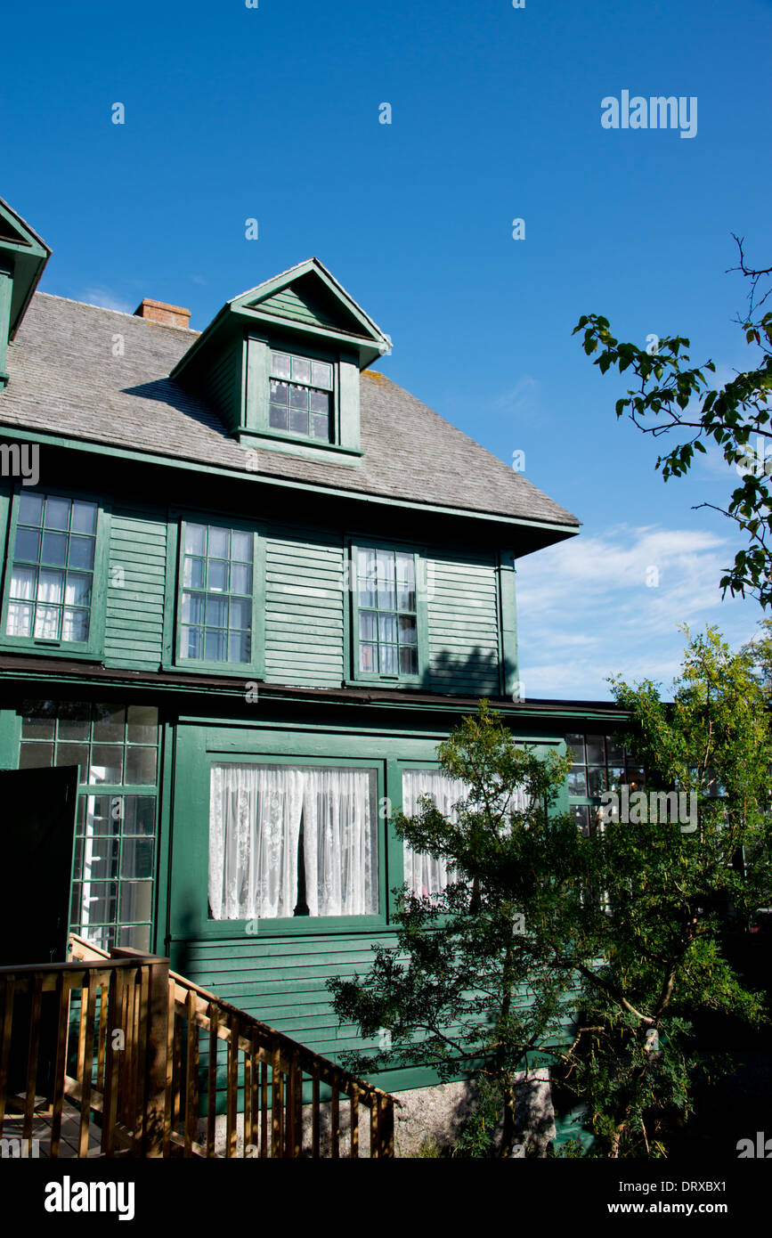 Canada, Newfoundland, St. Anthony. Grenfell House Museum, historic home
