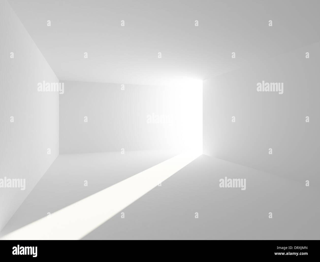 Abstract empty white room interior with light beam Stock Photo - Alamy