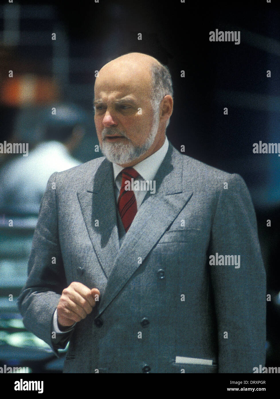 Bruno Sacco head of design at Mercedes Benz 1975-1999. Photographed at the Turin Auto show 1991 Stock Photo