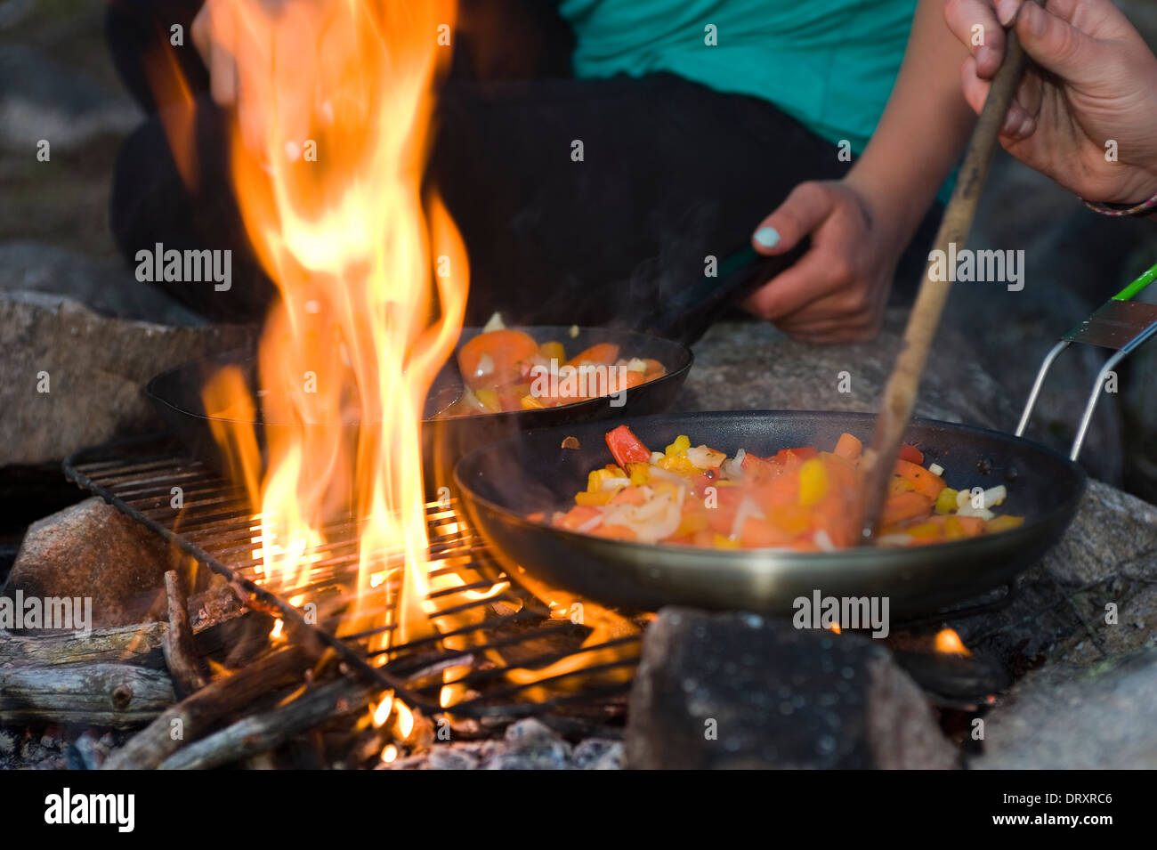 Open flame cooking hires stock photography and images Alamy