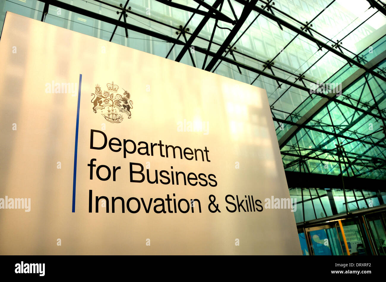 London, England, UK. Department for Business, Innovation and Skills on Victoria Street. Stock Photo