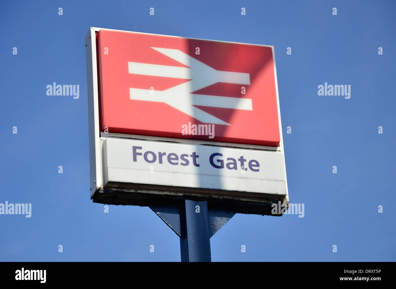 Forest Gate train station, Forest Gate, Newham, East London, E7 Stock