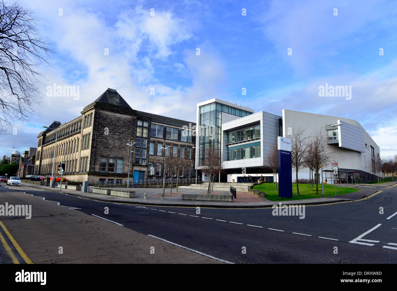 Fife College, St Brycedale Campus, Kirkcaldy Stock Photo 66358781 Alamy