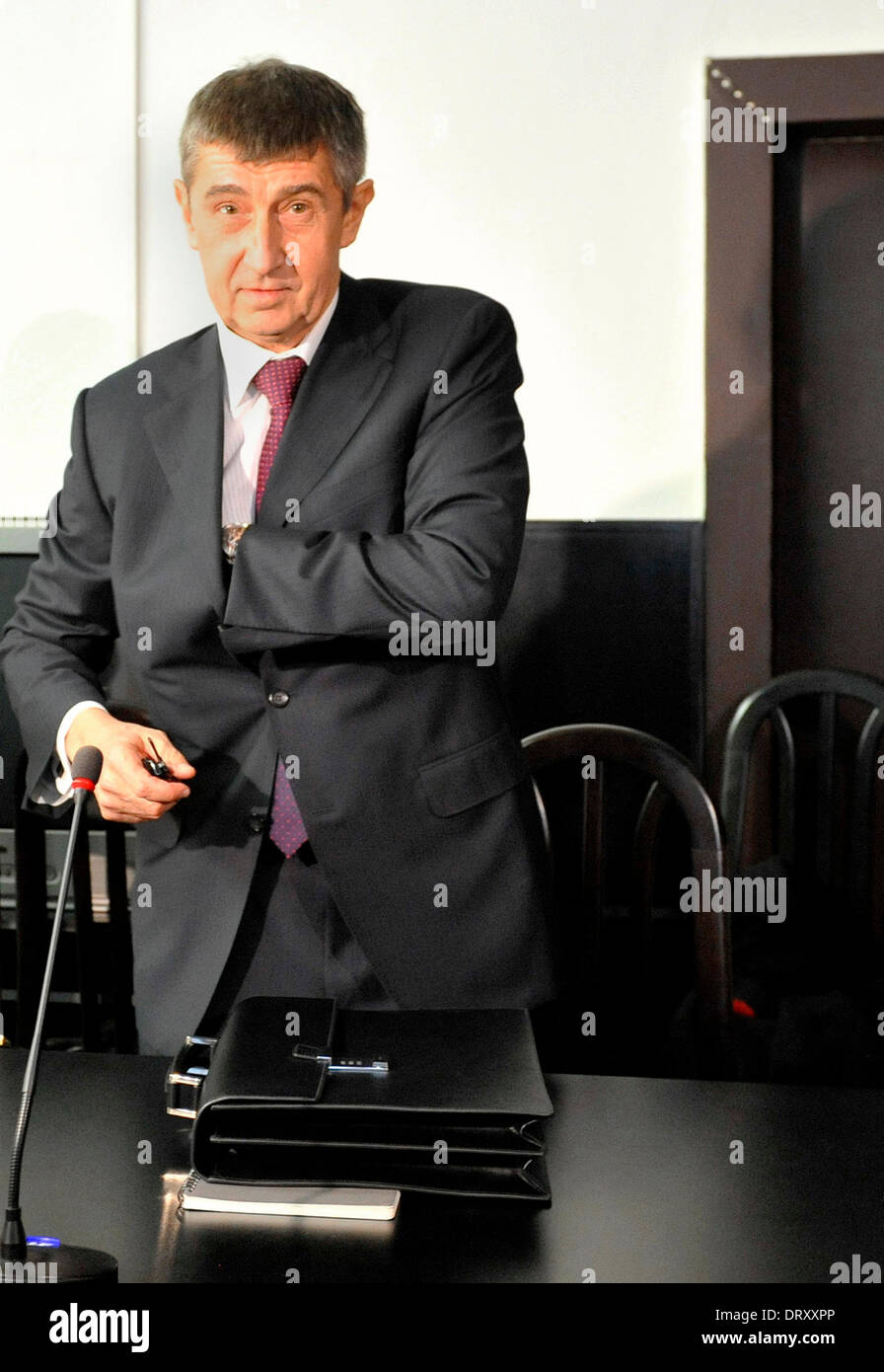 Politician, businessman and billionaire Andrej Babis is seen in the