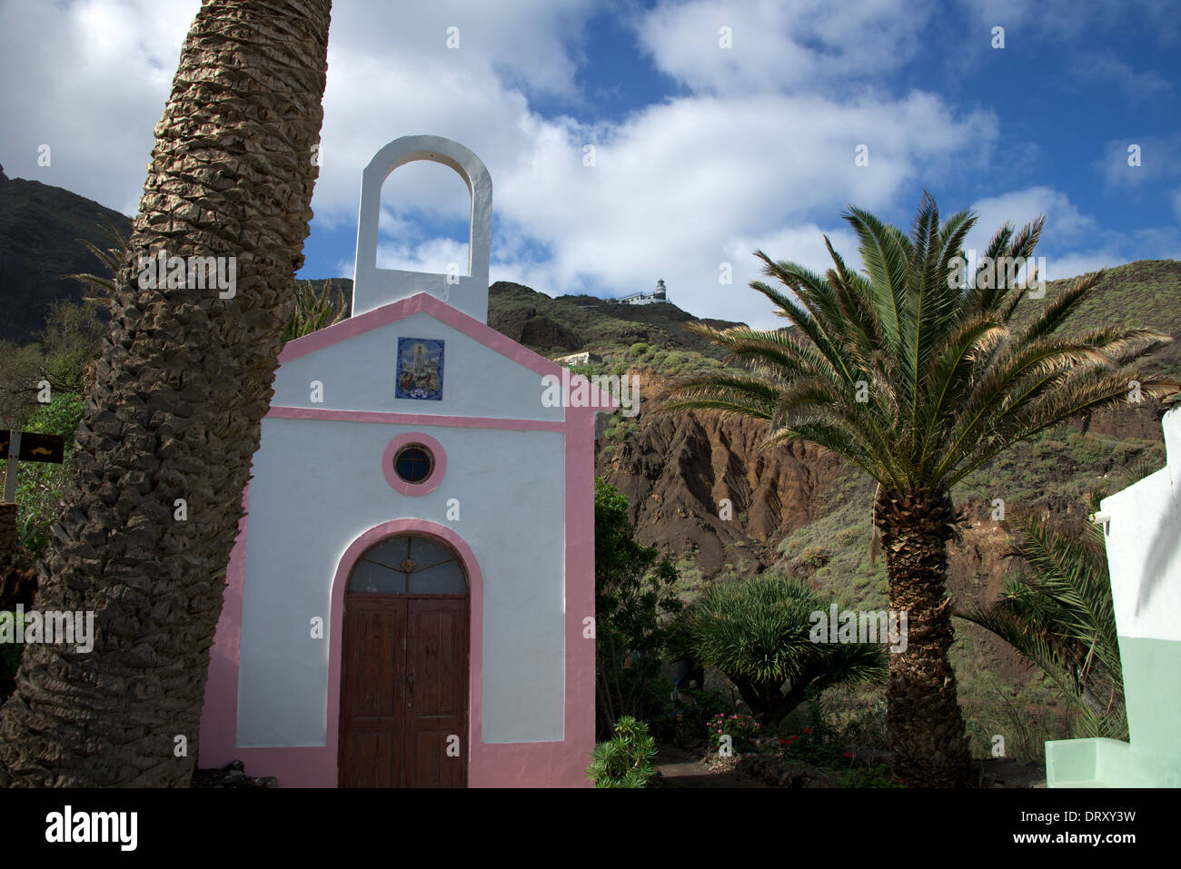 Ermita de Roque Bermejo, Tenerife chapel Canary Islands Spain Stock Photo