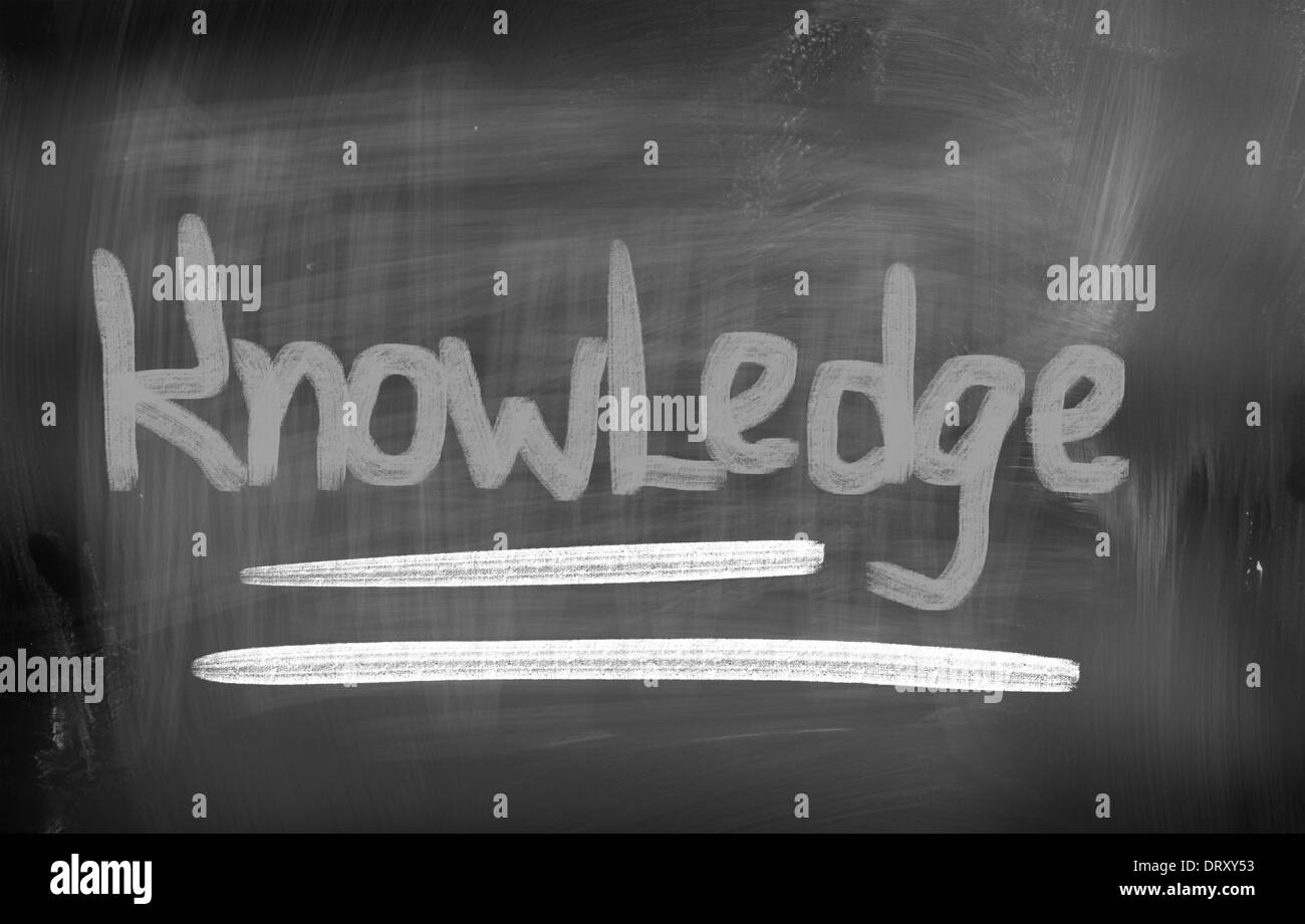 Knowledge Concept Stock Photo