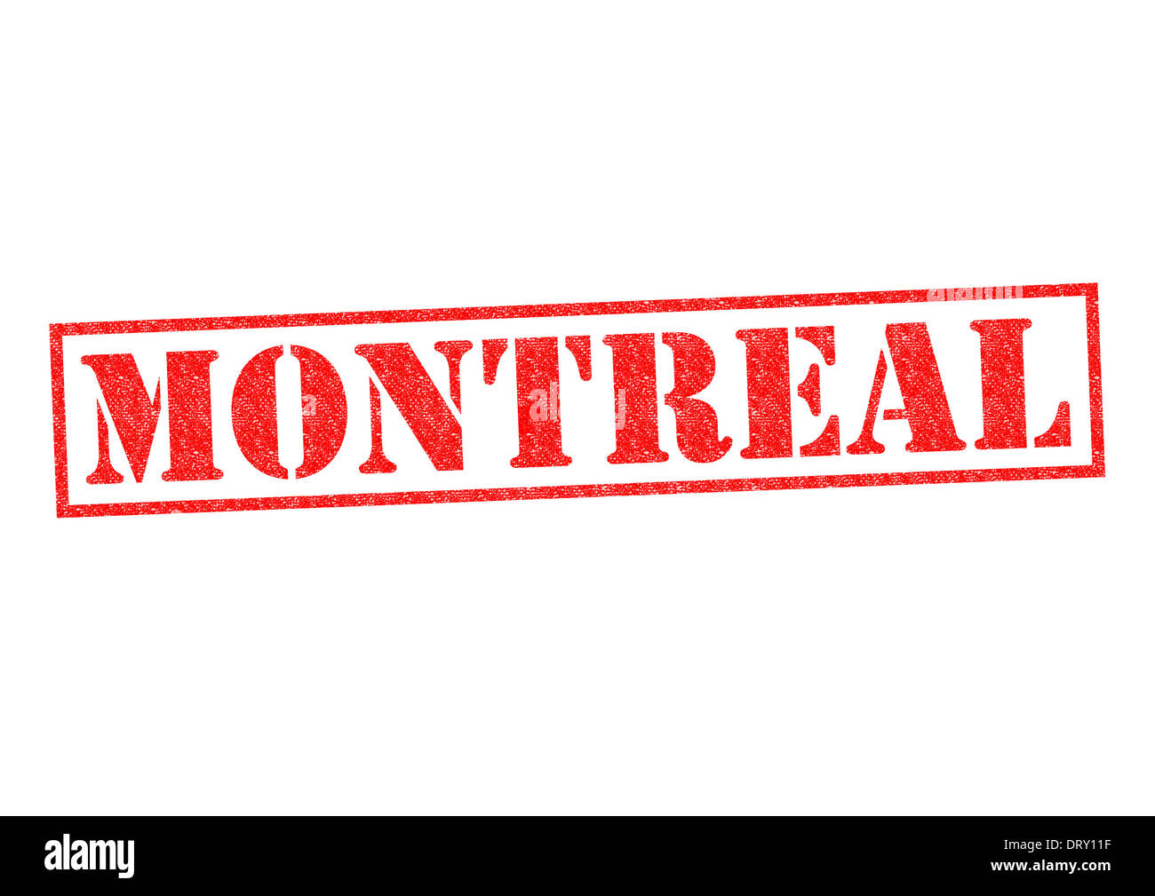 MONTREAL Rubber Stamp over a white background Stock Photo Alamy