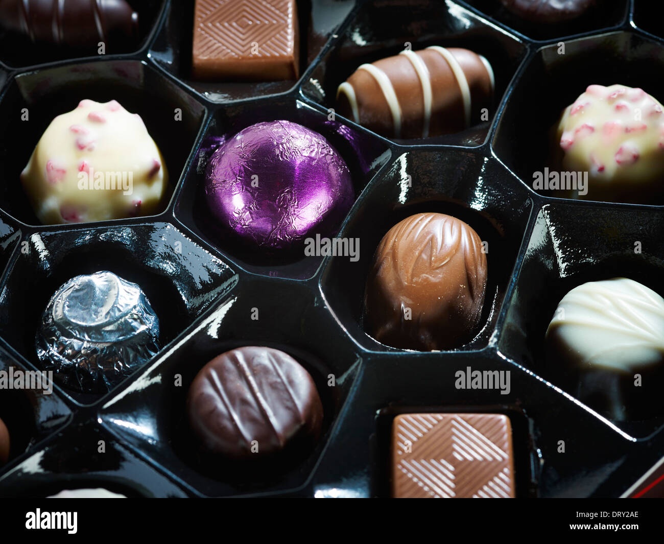 Box of Chocolates Stock Photo Alamy