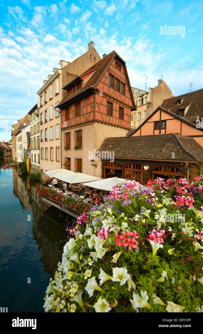 Petite France district. Strasbourg. Bas-Rhin. Alsace. France Stock ...