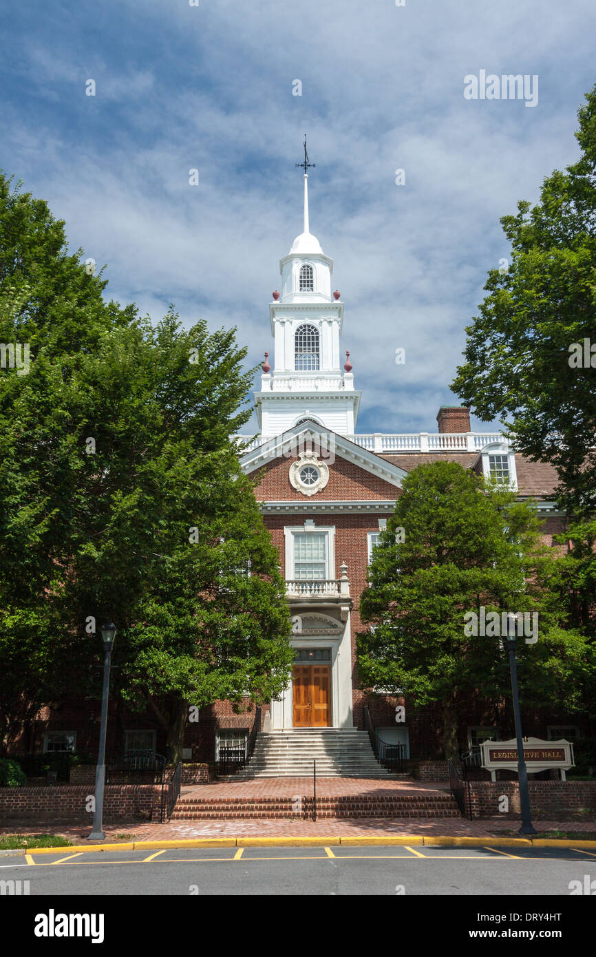 Delaware State Capitol Building, Dover Stock Photo Alamy