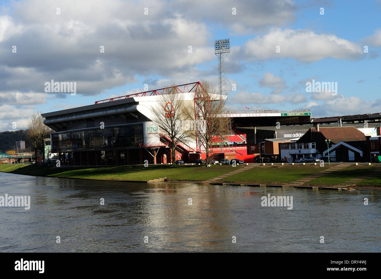 Nottingham Forest Football Club,NFFC ,City Ground Nottingham,UK. Stock Photo