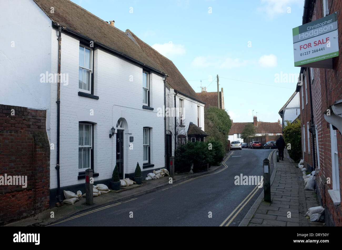 town of fordwich in the city of canterbury county of kent south east of
