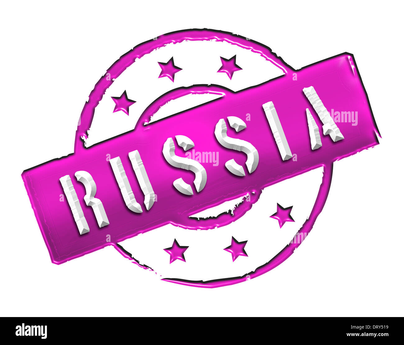 Russia - Stamp Stock Photo - Alamy