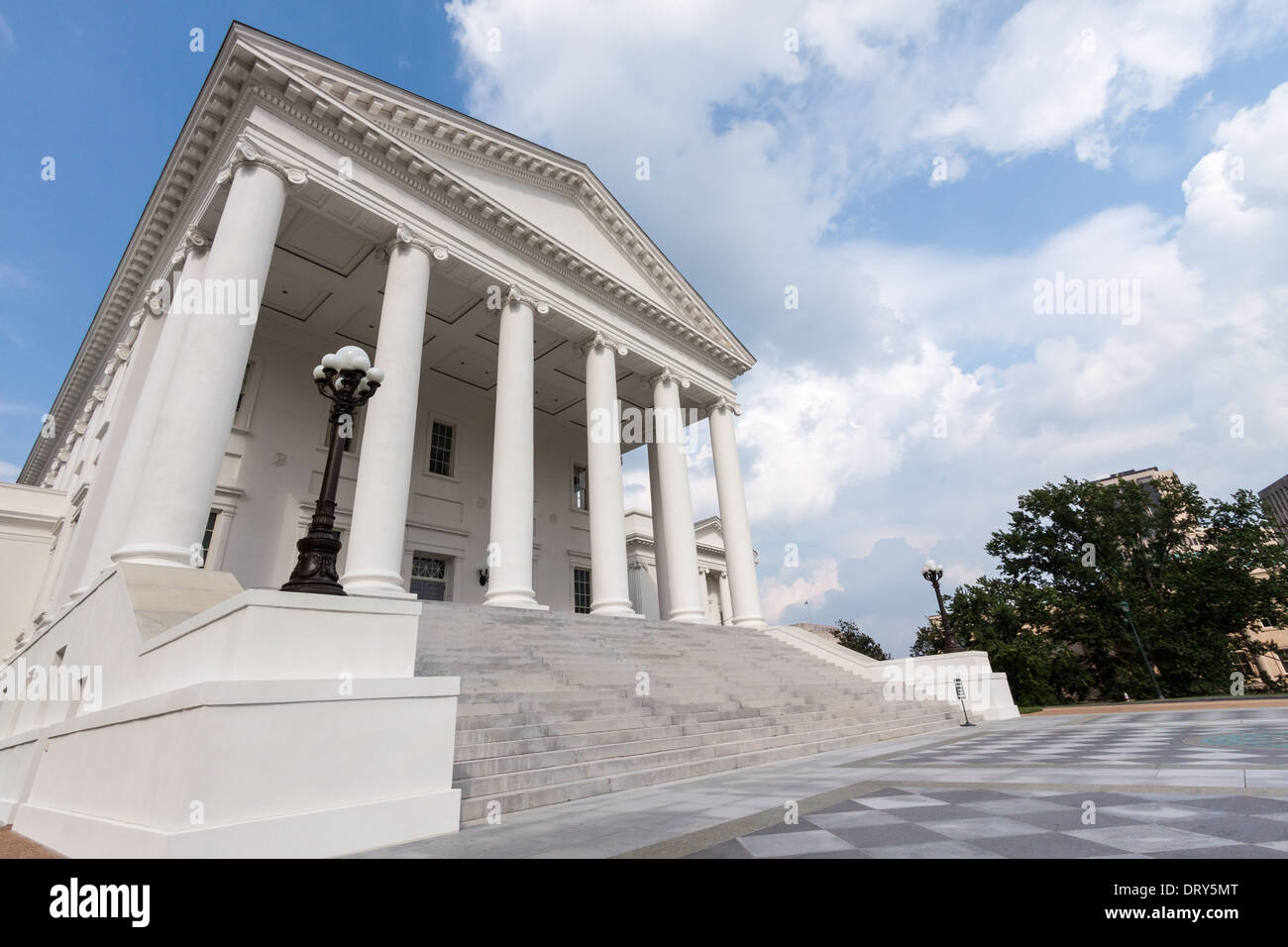 Virginia State Capitol Building, Richmond Stock Photo