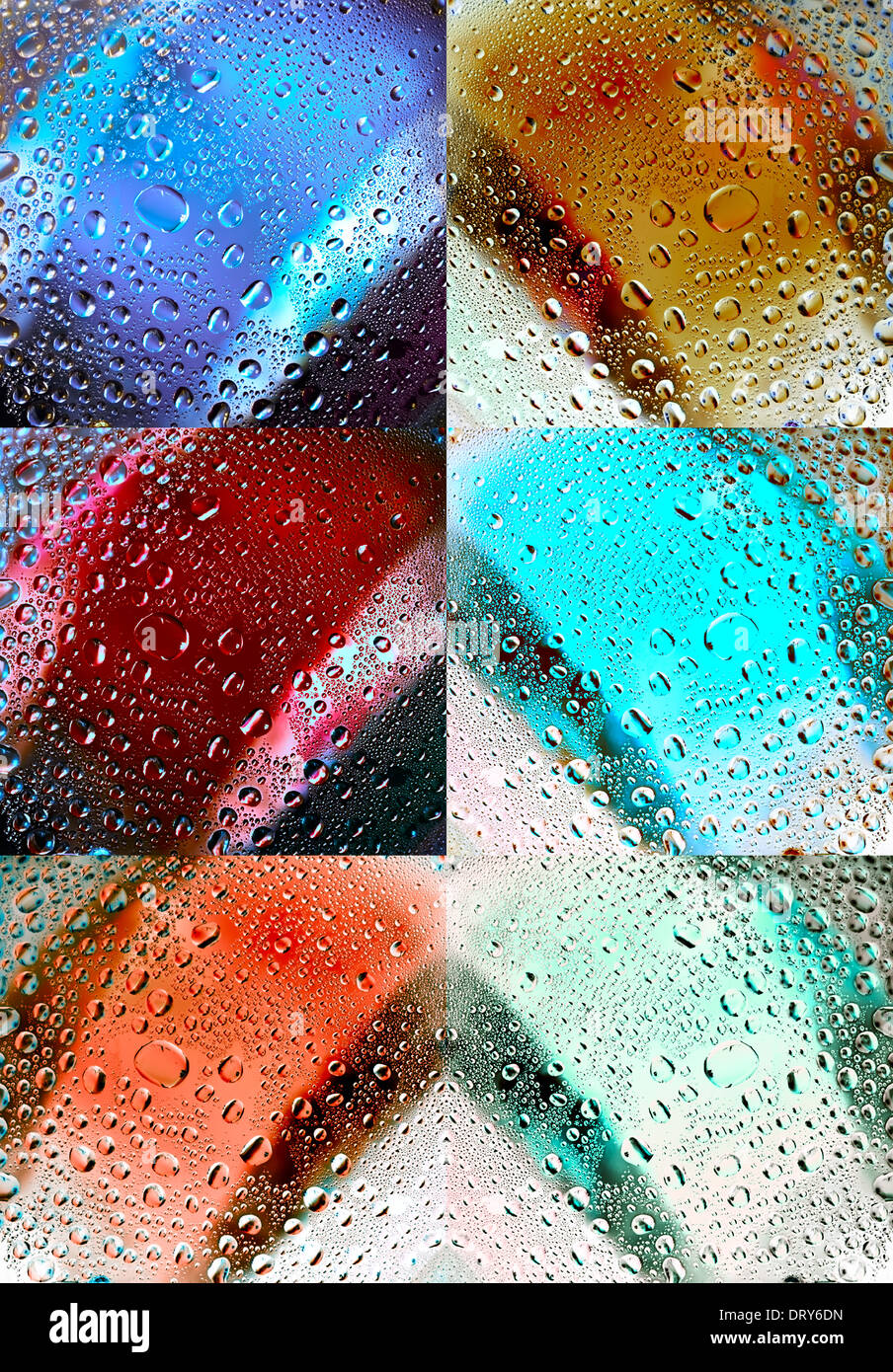 Splash water drops background hi-res stock photography and images - Alamy