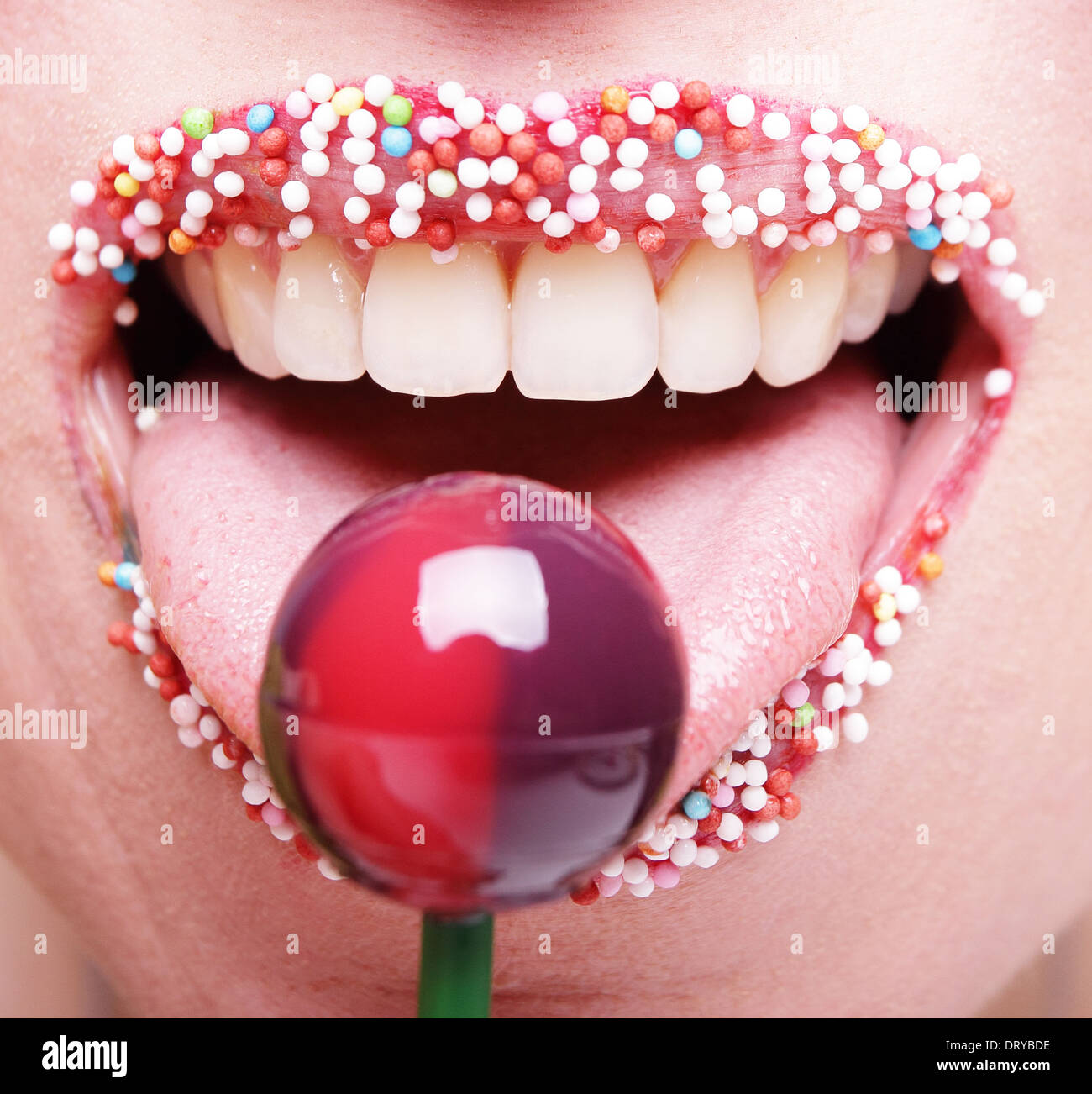 Sugar mouth Stock Photo