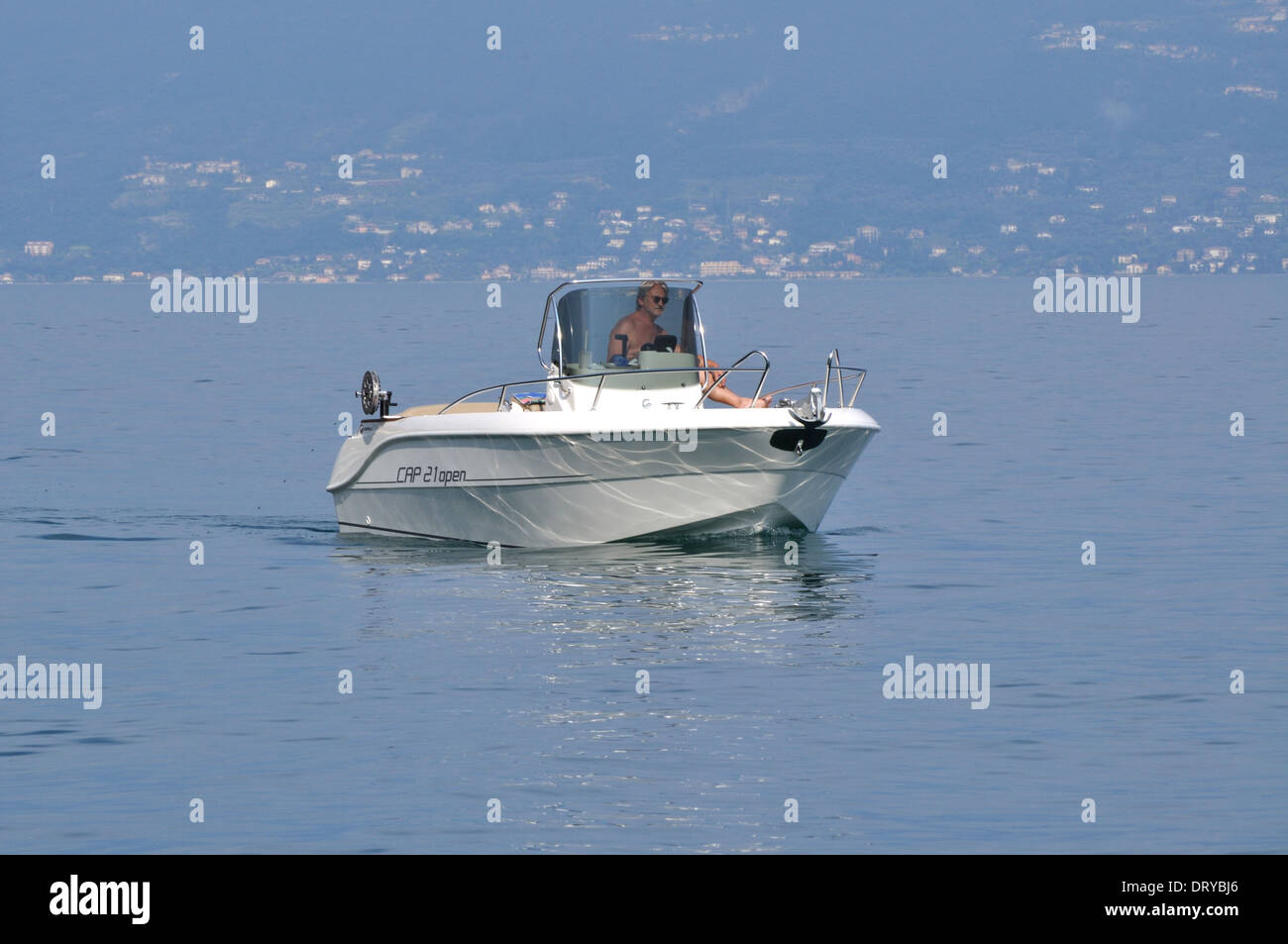 Man on lake garda hi-res stock photography and images - Alamy