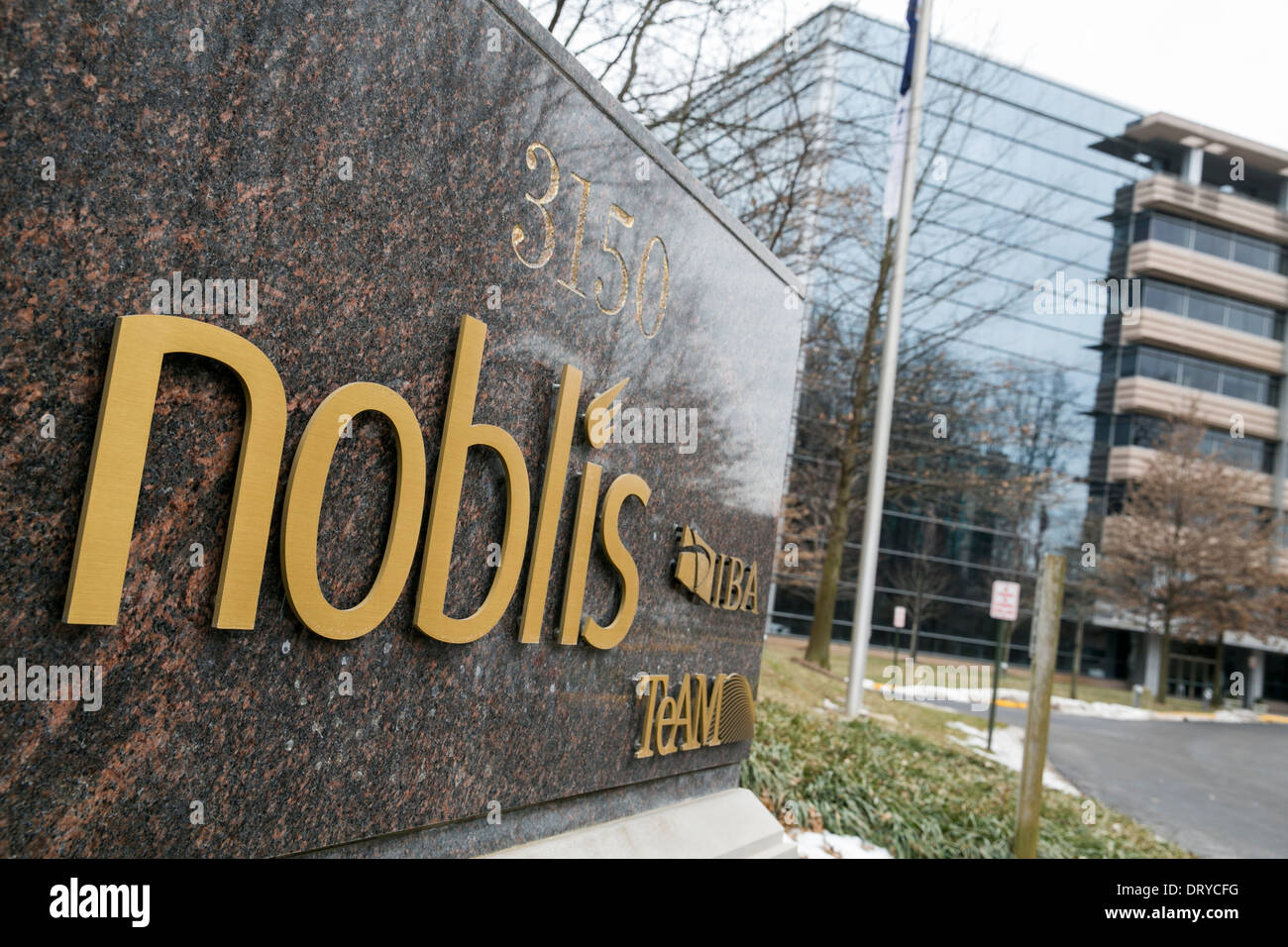The headquarters of Noblis in Falls Church, Virginia Stock Photo Alamy